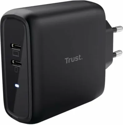 Image de TRUST Trust Maxo Universal Black AC Fast charging Indoor