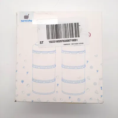 Produktbild von Termichy Milchpulver Portionierer Baby Stapelbar Milchpulver Aufbewahrungsbox 2 Stück (Warmes Grau) Warmes Grau Single