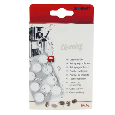 Produktbild von SCANPART Reinigungstabletten 10stk. - Für Kaffeevollautomaten (1er Pack)