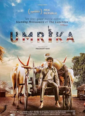 Image de Umrika - 2015 - Prashant Nair, Suraj Sharma, Tony Revolori, Prateik Babbar, Smita Tambe, Adil Hussain, Rajesh Tailang, Pramod Pathak - 116x158cm - Affiche de cinéma originale