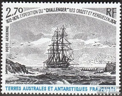 Produktbild von Briefmarken Französ. Gebiete Antarktis 1979 Mi 135 (kompl.Ausg.) postfrisch Forschungsreise