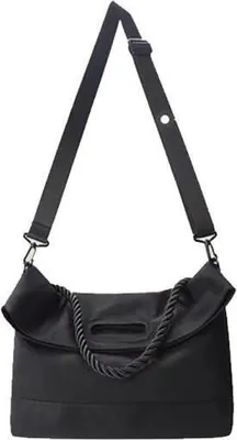 Produktbild von 360Home Große Kapazität Schultertasche Umhängetasche Schultasche schwarz