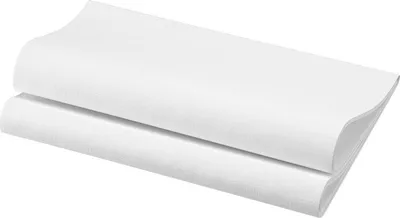 Produktbild von Dunisoft-Servietten 48 x 48 cm  1/4 Falz weiß | Packung (60 Stück)