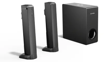 Image de Barre de son - Système cinéma - Système de son surround - Haut-parleur - Système audio - 4.1 canaux avec caisson de basses