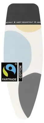 Produktbild von Brabantia 131523, Bügelbrettabdeckung, Baumwolle, Mehrfarbig, Muster, Handwäsche, Ironing Board D