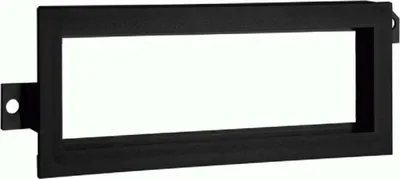 Image de Façade d'autoradio 1-DIN compatible avec Chrysler/Dodge/Plymouth noire