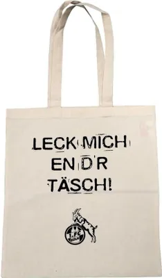 Immagine prodotto di 1. Borsa di stoffa dell'FC Köln "Leck mich en d'r Täsch