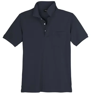 Produktbild von Piqué Poloshirt Übergröße dunkelblau Redfield Ralph