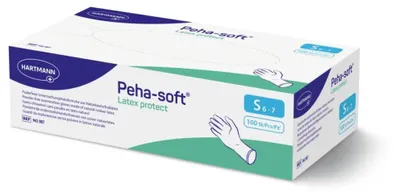 Produktbild von 10x Peha-soft® latex protect, size S, P100 | Packung (100 Stück)