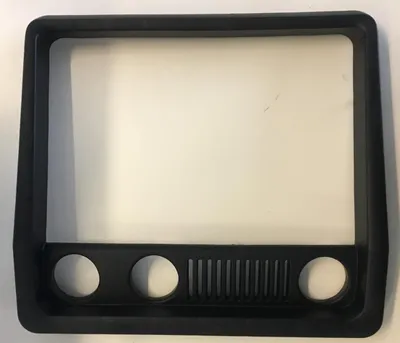 Produktbild von ELMAG PVC-Gehäuse-Front-Rahmen schwarz schwarz