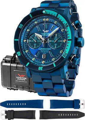 Produktbild von Vostok Europe Herrenuhr 6S21-620E278B blau