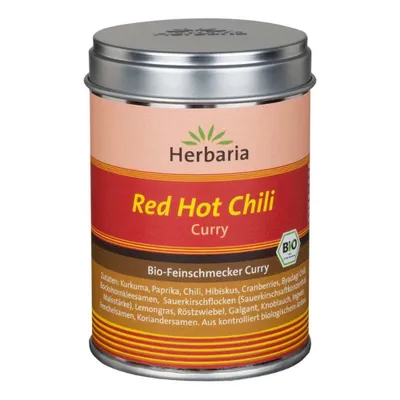Immagine prodotto di Peperoncino rosso piccante al curry - barattolo 80g
