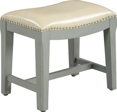 Produktbild von Hocker Bank Beistellhocker Ottomane Couch Leder Sitz Neu Fußhocker Polster Neu