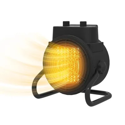 Produktbild von Heizgerät mit 3 Modi und Griff Einstellbarem Thermostat Heizlüfter 21,5 x 15,8 x 22 cm Schwarz