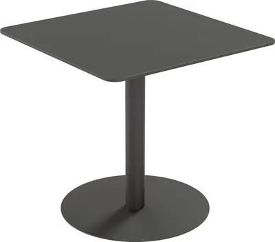 Zdjęcie produktu dla Stolik barowy Cross TRCROS8080M.01 80 x 80 x 75 cm, czarny.