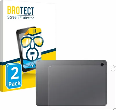 Produktbild von 2x Für Samsung Galaxy Tab S10 Lite (Rückseite) Schutzfolie BROTECT Displayschutz Display Schutz Folie Klar Transparent