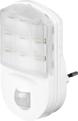 Obrázok produktu pre Goobay 96500 LED nočné svetlo s detektorom pohybu, biele - do interiéru (IP20), 120° detekcia, dosah 9 m, studená biela