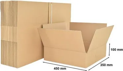 Zdjęcie produktu dla Pakiet - Karton Klapowy 450x350x100mm A3 - 100szt.
