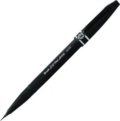 Obrázek produktu pro 12x štětcové pero Pentel Arts SESF30C-AX Sign Pen Artist černé