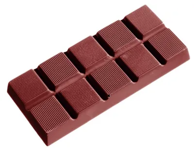 Immagine prodotto di Stampo per cioccolato – tavoletta, 117 x 50 x 11 mm