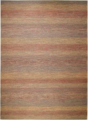 Produktbild von Innen- und Außenteppich mit gelbem Linienmuster 200x290