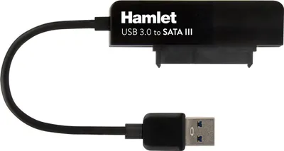 Produktbild von Hamlet XADU3SATA, Schwarz, 70,5 mm, 26,8 mm, 12,5 mm, 20 g, 1 Stück(e)