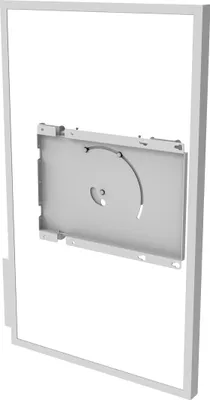 Productafbeelding van Wandbeugel Peerless, draaibaar, model RMI3-FLIP2, geschikt voor schermen van 55 tot 65 inch, kleur: wit