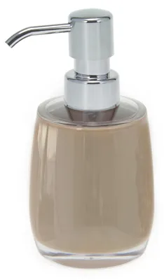 Produktbild von bremermann Bad-Serie SAVONA - Seifenspender aus Kunststoff, cappuccino-braun