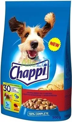 Obrázek produktu pro Chappi Suché krmivo pro psy s hovězím masem a drůbeží 500 g
