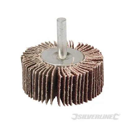 Produktbild von Silverline Lamellenschleifrad 50 mm, 80er-Körnung