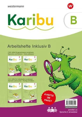 Obrázok produktu pre Karibu. Arbeitsheft Inklusion B  4 Hefte im Paket Ausgabe 2024
