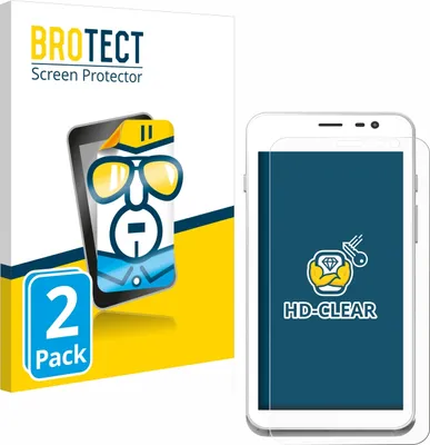 Produktbild von 2x Für Pax A77 Schutzfolie BROTECT Displayschutz Display Schutz Folie Klar Transparent