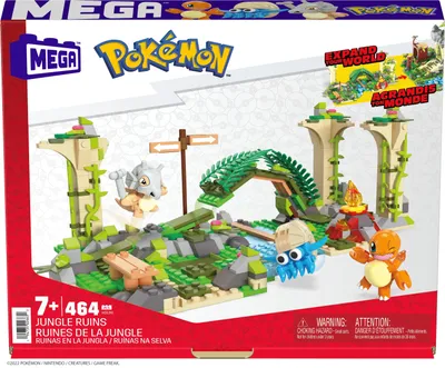 Obrázek produktu pro MEGA Pokémon HDL86, Sada na stavění, 7 rok/roky, Plast, 464 kusů, 688,6 g