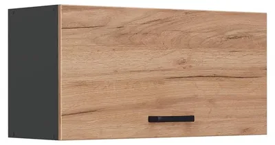 Obrázok produktu pre Nástenná skrinka Vicco R-Line Dub Goldkraft/antracitová 80 cm Plochý, Model 63115
