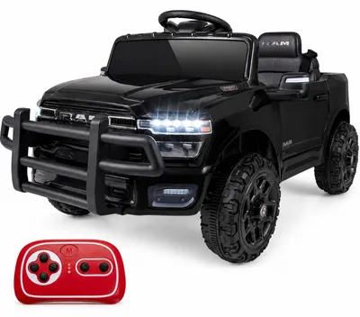Produktbild von KOMFOTTEU Kinder Elektroauto, 12V Kinderauto mit 2 Motoren & Fernbedienung