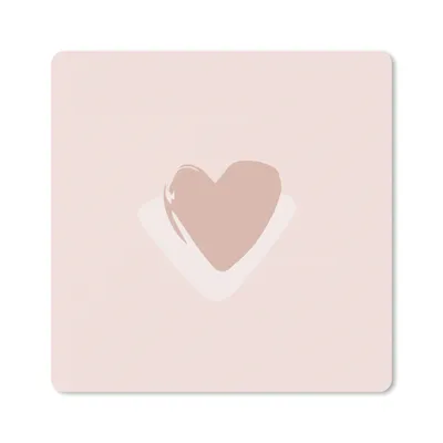 Produktbild von MuchoWow® Mauspad Mousepad Sommer - Herz - Pastell 30x30 cm - Mousepads - Maus Mat - Pad - Mausunterlage - Gaming