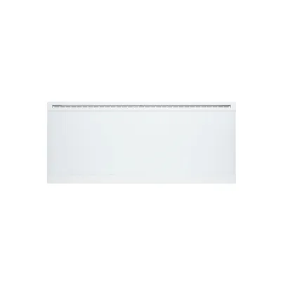 Productafbeelding van Geïntegreerde ADAX elektrische verwarming met gehard glas - Wit - 1200 W - 984x330x91mm - IVER H 12 KWT