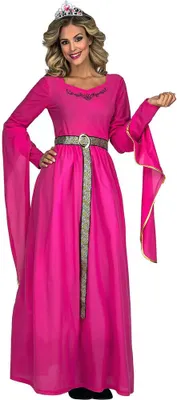 Produktbild von Przebranie dla dorosłych My Other Me Pink Medieval Princess (2 sztuki)