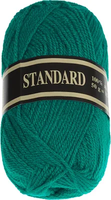 Obrázok produktu pre STANDARD priadza - 50 g / 150 m - Zelená