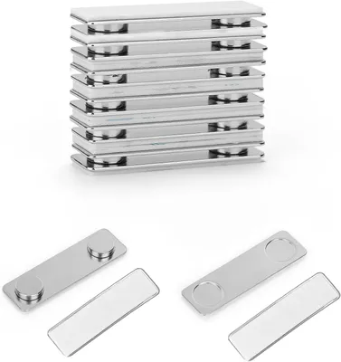 Produktbild von Magnetische Wandhalterung, Starke Magnete, 6 Stück, 4.5 x 1.2 cm, für Zuhause und Büro