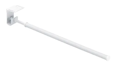 Produktbild von WENKO Teleskop Handtuch Halter Ausziehbar Stange Kleider Badezimmer Uno Basic