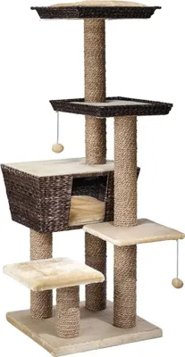 Produktbild von Ebi Kratzbaum Curacao 48x48x141 cm Beige