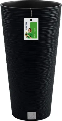 Image de Anthracite Furu Slim Pot Avec Insert Dfrh300-S433