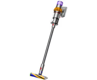 Produktbild von Dyson V15 Detect+ Kabelloser Staubsauger mit Laser-Technologie, Bis zu 60 Minuten Laufzeit, Leistungsstark, Beutellos, Ideal für Hartböden & Teppiche