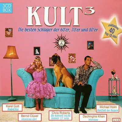 Produktbild von Various-Kult3-Die Besten Schlager Der