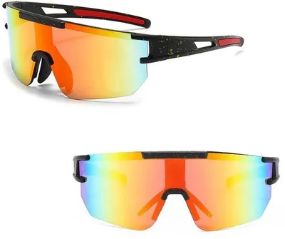 Zdjęcie produktu dla Okulary sportowe z polaryzacją – ochrona przed promieniowaniem UV do jazdy na rowerze i biegania