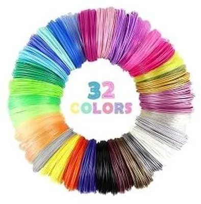 Zdjęcie produktu dla Filament pióro 3D pla 1 75 mm 32 kolory dla dzieci prezent DIY