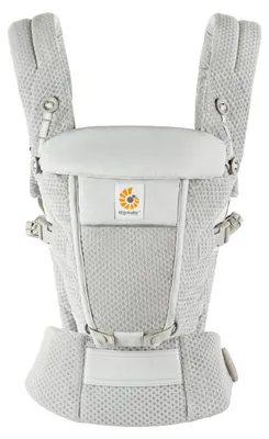 Productafbeelding van Ergobaby Adapt Softflex Mesh Babydrager, kleur: Pearl Grey