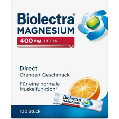 Produktbild von Biolectra Magnesium 400 mg ultra Direct Orange 100 St