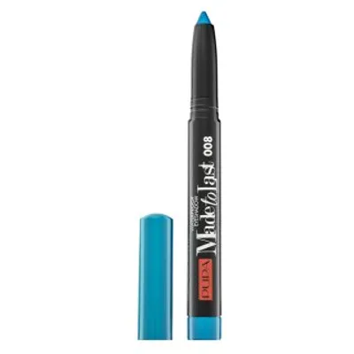 Zdjęcie produktu dla PUPA Milano Made to Last Waterproof Eyeshadow, Krem, Wygładzający, Niebieski, Pool Blue, 1 kol., 1,4 g